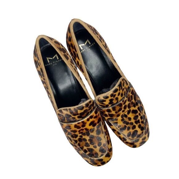 MARC FISHER Hudson Pony Hair Loafers - Picture 6 of 8